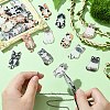 30Pcs 15 Styles Acrylic Pendants OACR-CJ0001-96-5