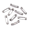 Tarnish Resistant 304 Stainless Steel Pin Brooch Back Bar Findings X-STAS-Q184-01-2