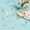 40Pcs Alloy Enamel Pendants FIND-SC0015-81-3