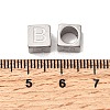 304 Stainless Steel European Beads STAS-D382-02B-P-2