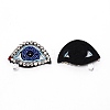 Right Eye Glass Seed Beaded Patches LS-DIY-WH0301-07B-1