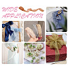 3 Rolls Frayed Polyester Ribbon OCOR-TA0002-97E-9