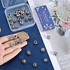 40Pcs 5 Styles Alloy European Beads FIND-SC0010-56-3