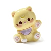 Opaque Cute Little Cat Resin Ornament RESI-S015-02E-1