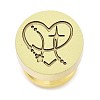 Constellation Golden Tone Wax Seal Brass Stamp Heads LS-STAM-P002-02G-08-1