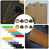 200Pcs 4 Styles Brass Grommet Eyelet Findings for Shoes KK-WR0001-22-5