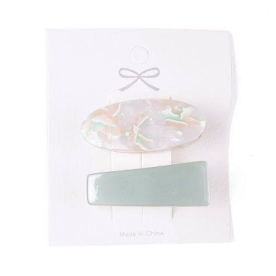 Cellulose Acetate(Resin) and Plasic Alligator Hair Clips X-PHAR-C008-01A-1