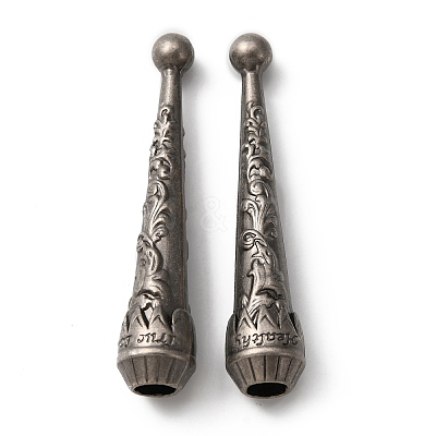 Alloy Cord Ends LS-FIND-WH0110-363A-1