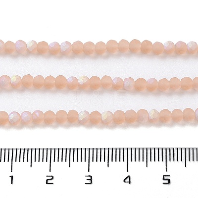 Imitation Jade Glass Beads Strands EGLA-A034-T3mm-MB21-1