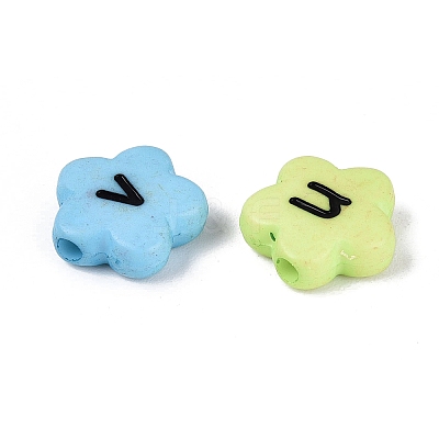 Opaque Acrylic Beads SACR-Q001-17A-1