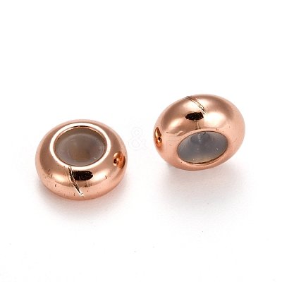 Brass Beads KK-K197-B-15RG-1