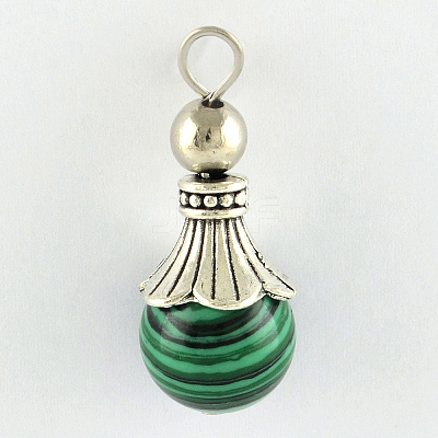 Malachite Pendants LS-G-Q459-02G-1