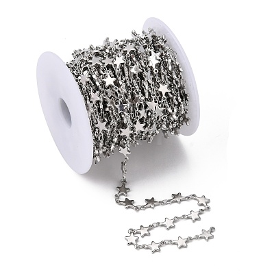 Tarnish Resistant 304 Stainless Steel Decorative Chains CHS-E001-02P-1