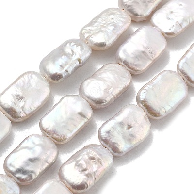 Natural Baroque Keshi Pearl Beads Strands PEAR-P064-01B-08A-1