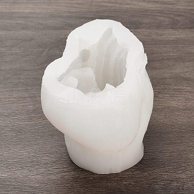 Angel Heart Candle Silicone Statue Molds DIY-L072-020-1