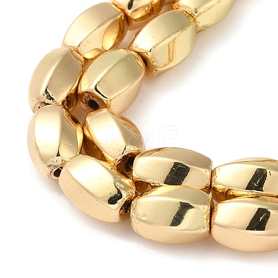 Electroplated Synthetic Magnetic Hematite Beads Strands G-Q1009-G02-01LG-1