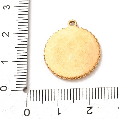 304 Stainless Steel Enamel Pendants SA-CBA46B2-03G-1