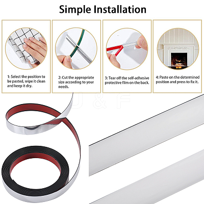PVC Plastic Edge Banding DIY-WH0504-91C-01-1