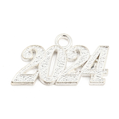 Alloy Numbers Pendants PALLOY-D028-01S-1