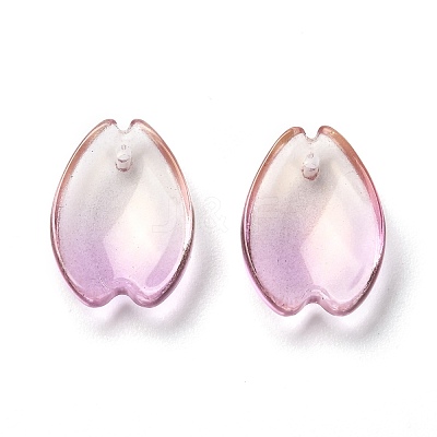 Transparent Glass Pendants GLAA-B003-03-1