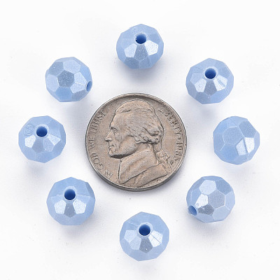 Opaque Acrylic Beads MACR-S373-69-A05-1