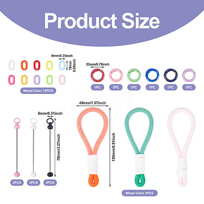DIY Keychain Making Kits DIY-TA0013-23-1