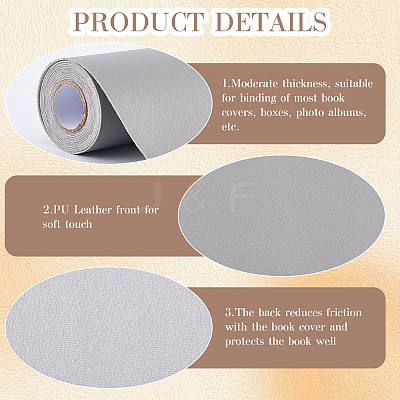 Imitation Leather Book Covers DIY-WH0491-92A-08-1