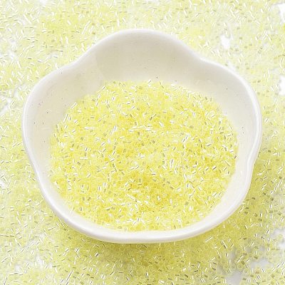 Transparent Colours Glass Seed Beads SEED-H003-01N-1