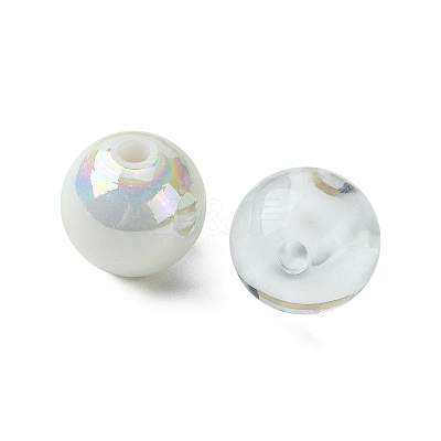 250Pcs 8 Styles Opaque Acrylic Beads MACR-FS0001-62-1