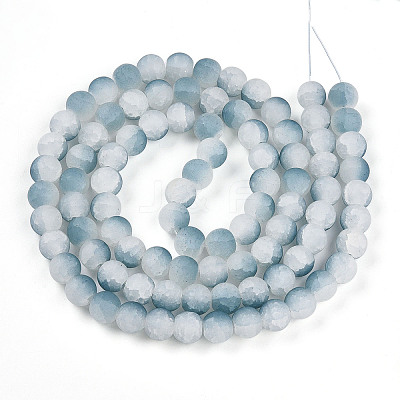 Crackle Glass Beads X1-GLAA-N009-10mm-06-1