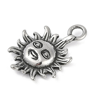 316 Surgical Stainless Steel Pendants STAS-G349-08AS-1