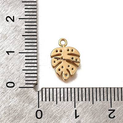Brass Micro Pave Cubic Zirconia Pendants X1-KK-B152-13B-G-1