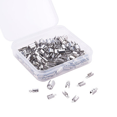 304 Stainless Steel Folding Crimp Ends STAS-CJ0001-49-1