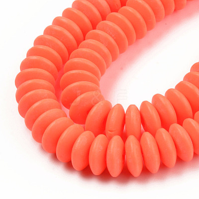 Handmade Polymer Clay Beads Strands X-CLAY-N008-064-A10-1