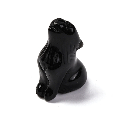 Natural Obsidian Display Decorations DJEW-P019-A11-1