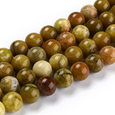 Natural Yellow Opal Beads G-P446-02C-1