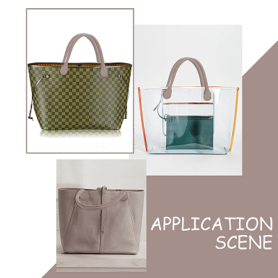 PU Imitation Leather Bag Handles FIND-WH0033-61B-1