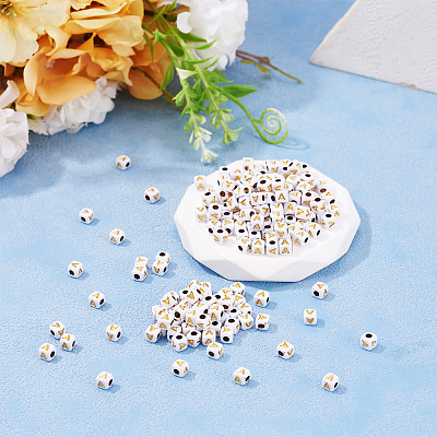 Opaque Acrylic Beads MACR-TAG0001-07A-1