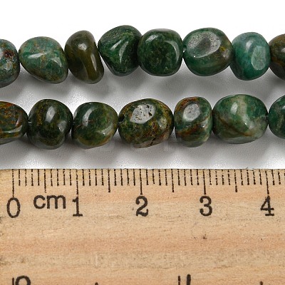 Natural South African Jade Bead Strands G-P070-07A-1