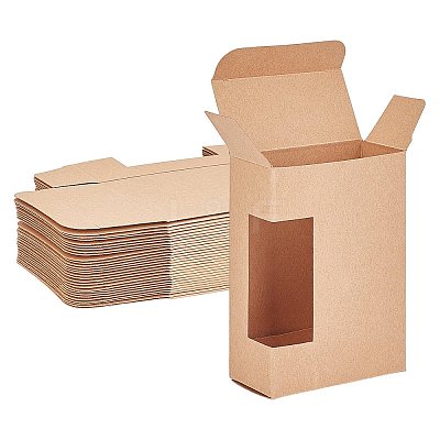 Kraft Paper Box CON-WH0073-44-1