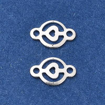 Brass Connector Charms KK-F907-10S-1