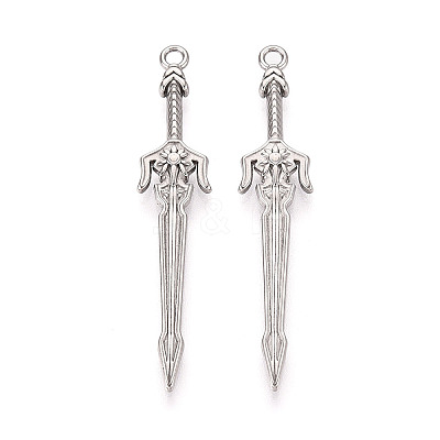304 Stainless Steel Pendants STAS-N114-61P-1