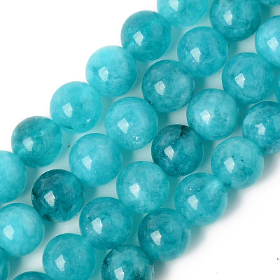 Natural Quartz Beads Strands G-T129-03-8mm-1