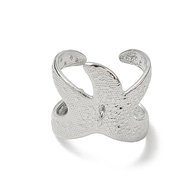 304 Stainless Steel Cuff Open Ring Setting SA-CBA37BC-12P-1