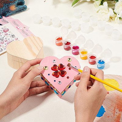 DIY Jewelry Boxes Kits DIY-PH0027-22-1