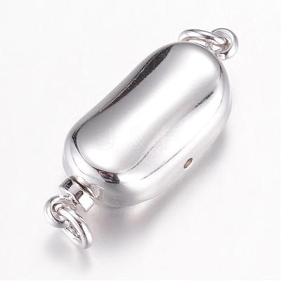 304 Stainless Steel Box Clasps STAS-G071-49-1