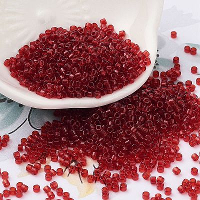 Transparent Colours Glass Seed Beads SEED-S042-11B-10-1