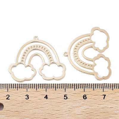 Brass Pendants KK-B082-10G-1