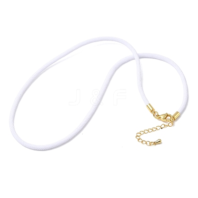 3MM Nylon Milan Cord Necklace Making NJEW-H084-01G-33-1