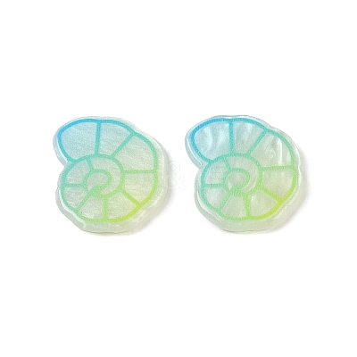 Marine Animal Acrylic Cbabochons OACR-H115-01G-1